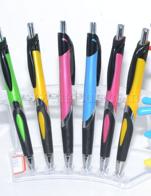 ball pens_dual color grip with rubber_ HSPXH3165