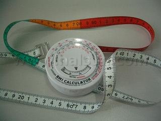 BMI Tape Measure_HSBMI-round_ 3 Color tape