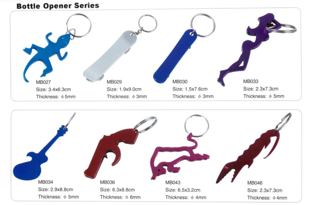 aluminum-bottle-opener-shrimp-guitar-handgun-bull-dancer