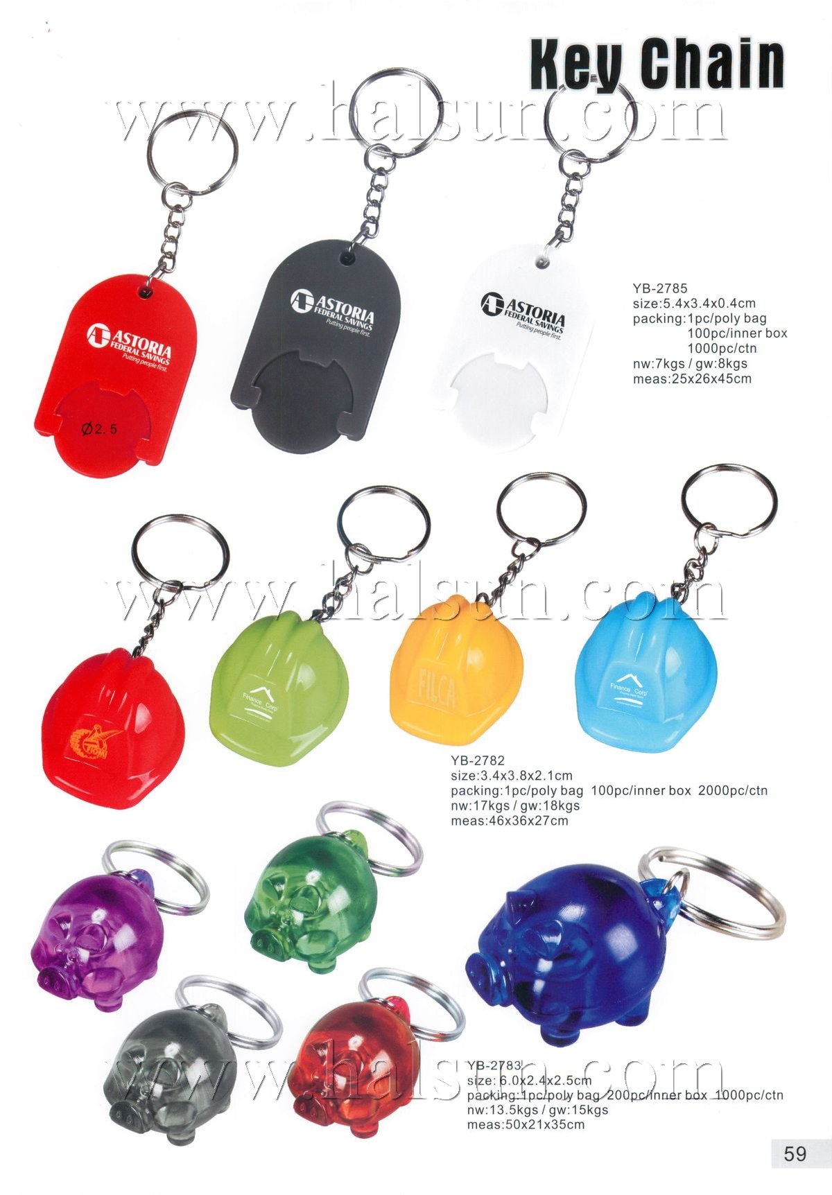 Custom Key Chains, Key Rings, Key Tags,YB-2785,YB-2782,YB-2783