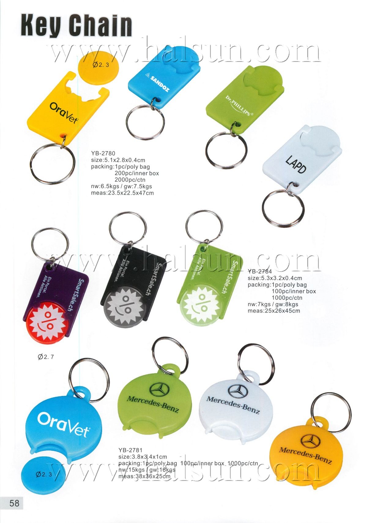 Key Chain, Key Rings,YB-2780,YB-2784,YB-2781