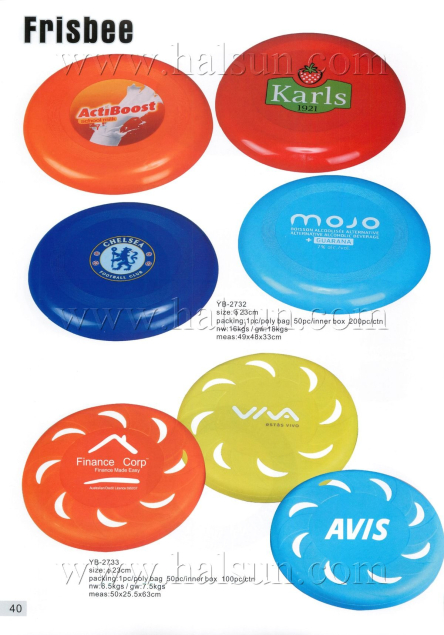 Promotional Flyers,Flying Disc,YB-2732,YB-2733