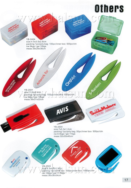 Promotional Letter Opener, Clip box,YB-2404,YB-2501,YB-2504,YB-2505