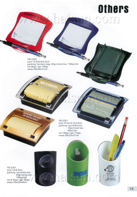 Promotional Memo Pad, Pen Holder,YB-2350,YB-2351