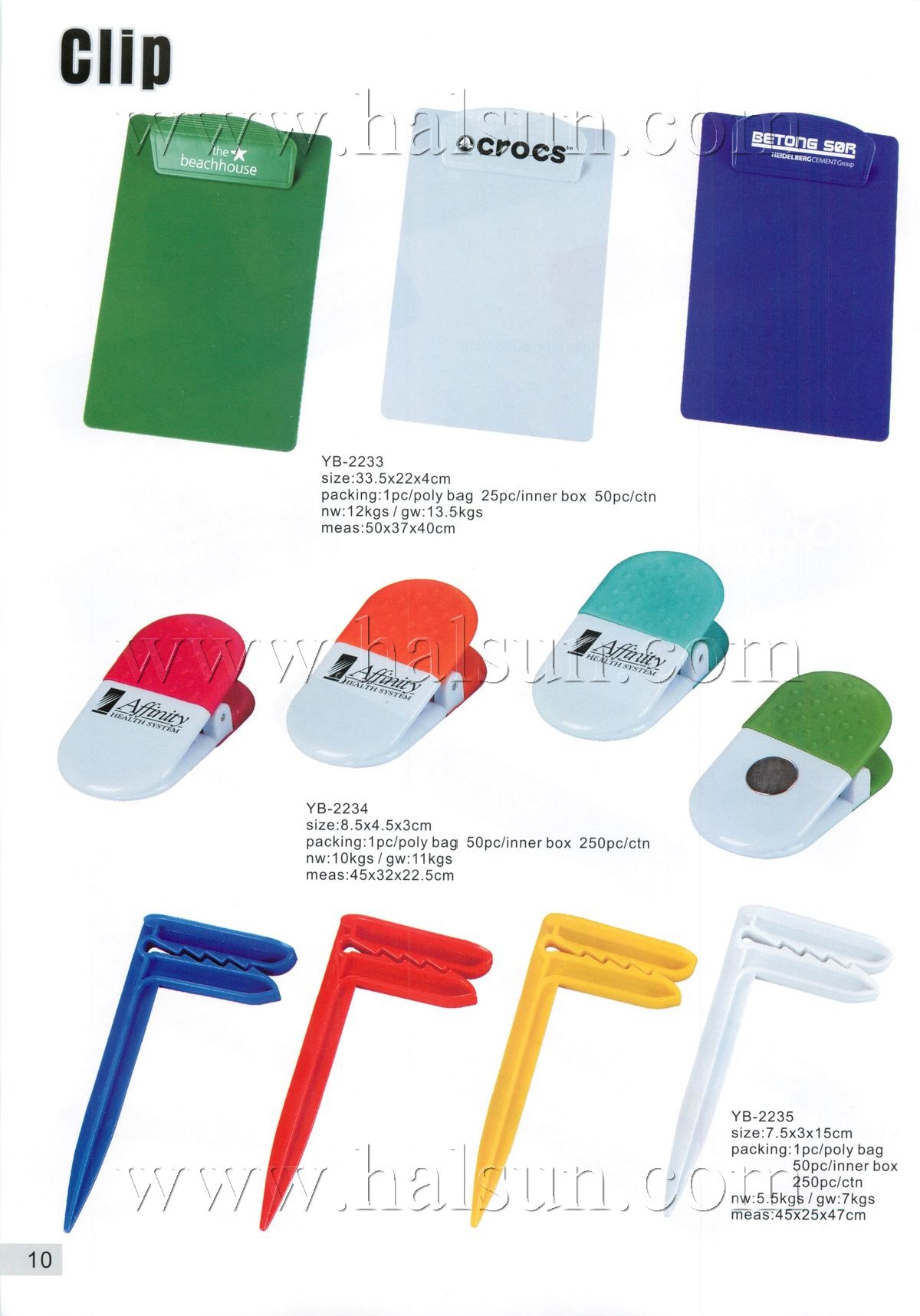 Promotional lastic A4 Paper Holder Clipboard Clip,YB-2233,YB-2234,YB-2235