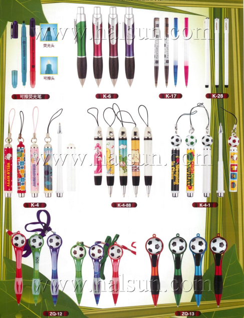 Custom Lanyard Football Pens, Erasable Highliters_2014_09_21_15_14_53