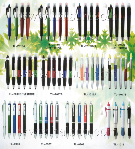 Highligher Stylus Pens,3 in one Stylus Pens_Promotional Ballpoint Pens_2014_09_21_15_21_37