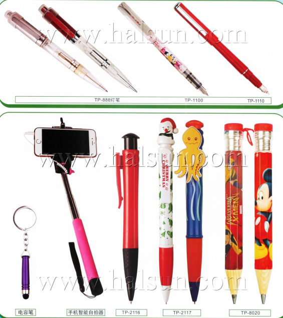 Huge size pencil shape pens,selfie sticks,LED light pens,2015_08_07_17_27_41