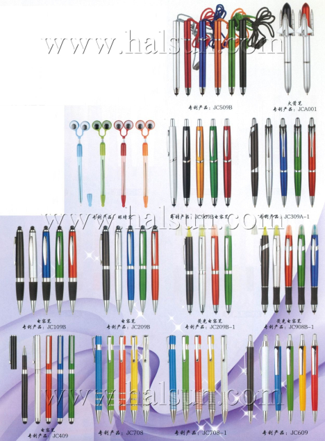 Lanyard Stylus Pens, Capacitive Touchscreen Stylus with Highlighters,Promotional Ballpoint Pens_2014_09_21_15_24_35