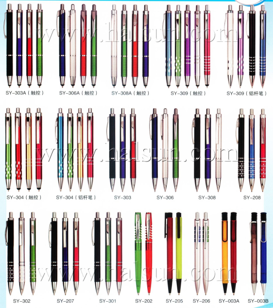 Metal Clip Styluls pens, Aluminum barrel pens,Metal stylus pens,2015_08_07_17_38_07