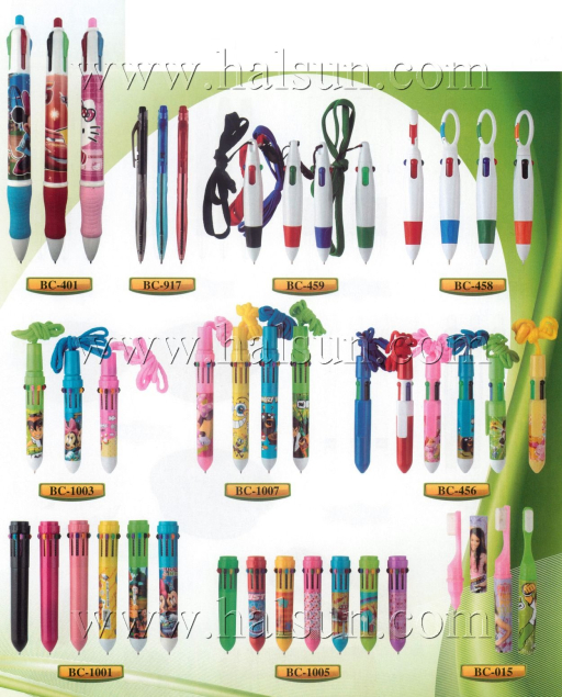 Multi color pens,4 color pens,10 color pens,mini 4 color pens with lanyard,,Ball Pens_2014_09_21_15_04_06