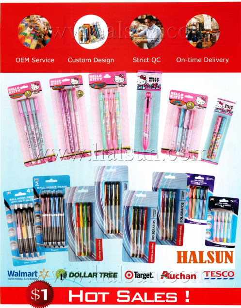 Supermarket Ball Pens Pack,Pens in Blistercards,2015_08_07_17_39_12