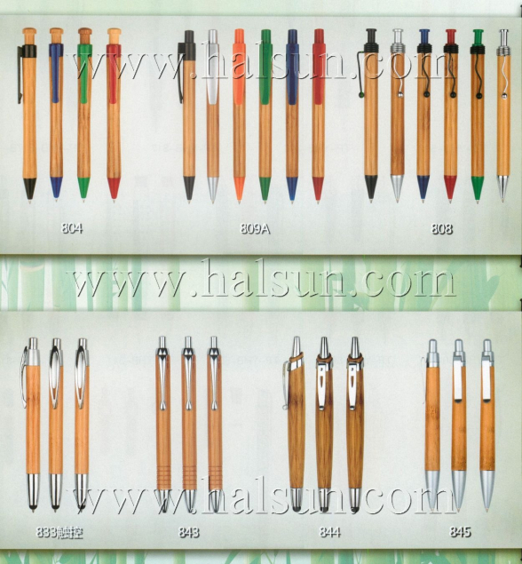 Wooden Look Barrel Pens,804,809A,Promotional Ballpoint Pens_2014_09_21_15_24_29