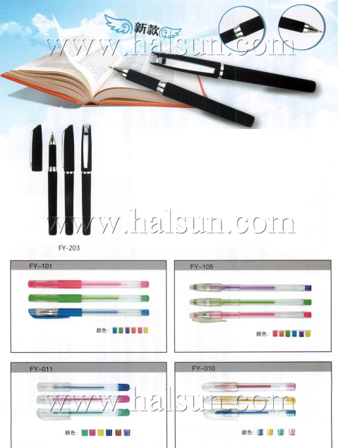 gel ink  pens,fluorescent pens,Promotional Ballpoint Pens_2014_09_21_15_19_52