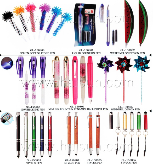 spiken soft silicon pens,plastic foutain pens,watermelon pens,windmill pens,hedgehog pens,2015_08_07_17_24_04