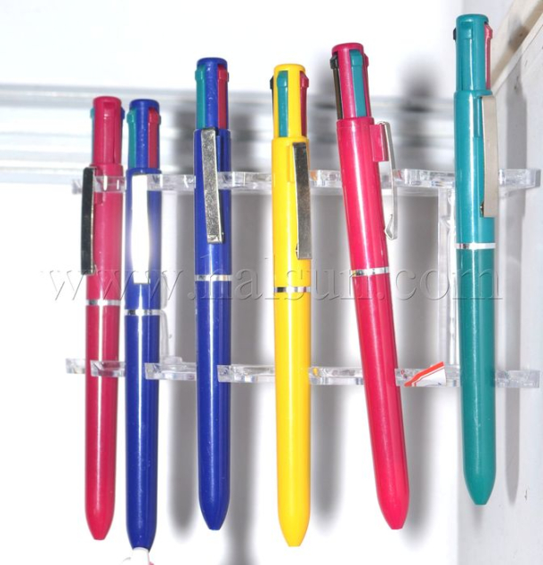 4 in 1 multi color pens_metal clip_ logo pens_promotional pens_HSPXH