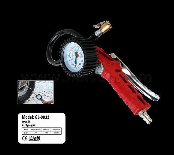 AIR TIRE TYRE METER INFLATOR PRESSURE GUN GAUGE_Tire Gauges_HSGLA-20