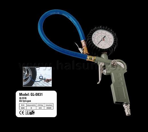 AIR TIRE TYRE METER INFLATOR PRESSURE GUN GAUGE_Tire Gauges_HSGLA-21