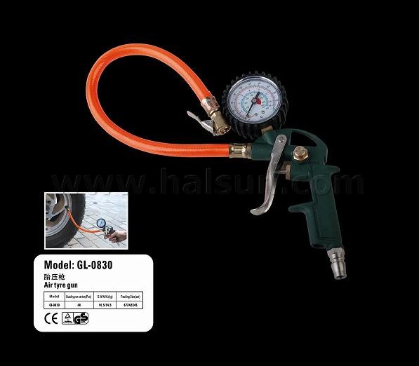 AIR TIRE TYRE METER INFLATOR PRESSURE GUN GAUGE_Tire Gauges_HSGLA-22