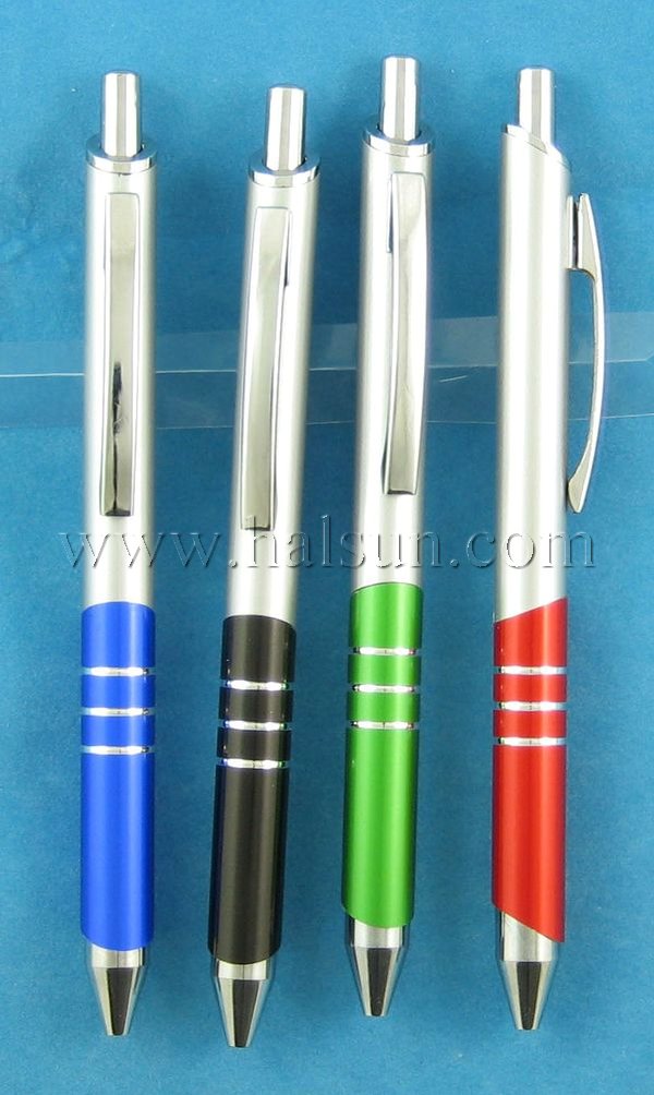 Aluminum Grip metallic ballpoint pen_HSAJH718-1 Aluminum Grip metallic ballpoint pen_HSAJH718-1