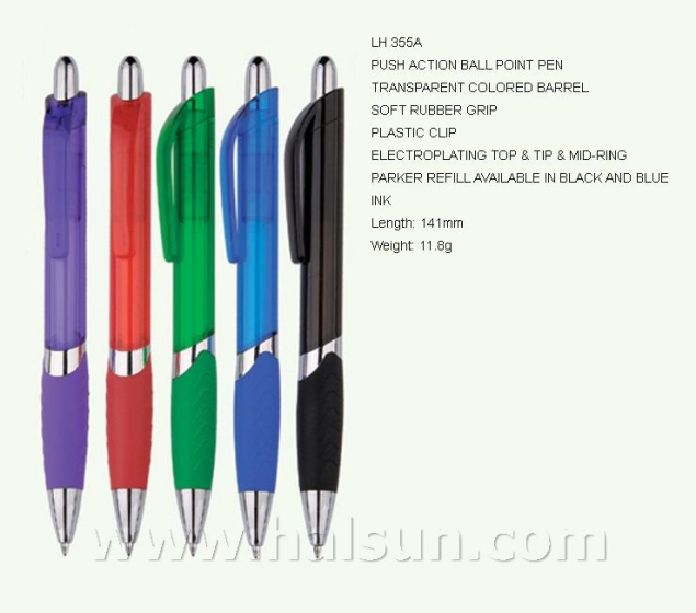 Ballpoint Pens_High Qulity_Chinese Exporter_HSLH355A