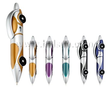 Car Pens_ Pen with 4 wheels_ pen in shape of car_toy pens_Promotional Ballpoint Pens_Custom Pens_HSHCSN0038