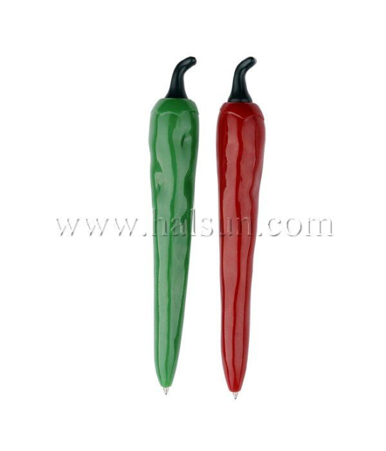 Chili Pens_Red Chili Pens_ Green Chili Pens_Promotional Ballpoint Pens_Custom Pens_HSHCSN0014