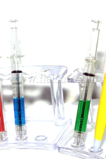 Injector pens_syringe pens with liquid inside_Medical promoitional pens_HSPCQ 