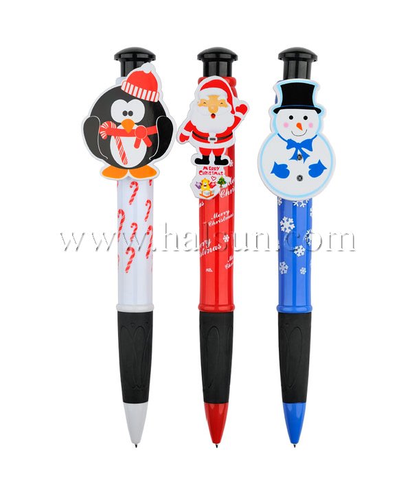 Jumbo Christmas Pens_Promotional Ballpoint Pens_Custom Pens_HSHCSN0244