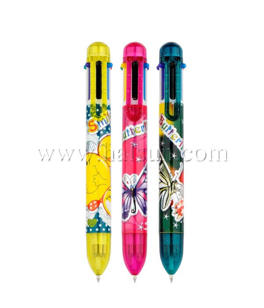 Multi color Pens_Promotional Ballpoint Pens_Custom Pens_HSHCSN0148