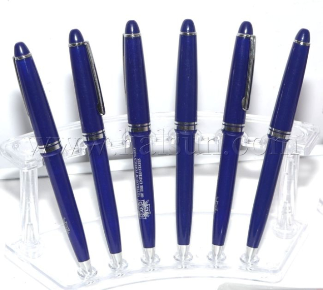 Plastic Ballpoint Pens with Metal clip_classic high quality ballpoint pens_HSPXH