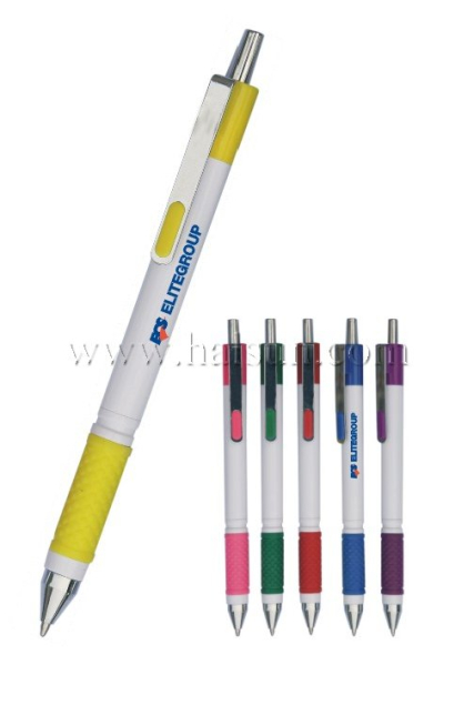 Promotional Ball Pens_HSBFA5289C_solid white barrel ball pens_solid white ball pens
