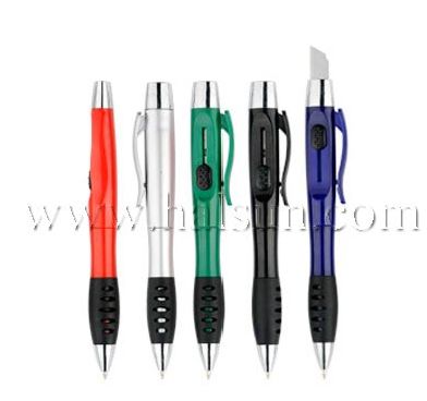 Promotional Cutter Pens_Ballpoint Pens with cutter_Custom Pens_HSHCSN0048