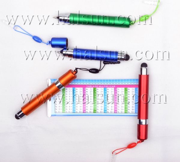 Promotional Mini Banner Stylus Pens_ mini stylus touch pull out pens