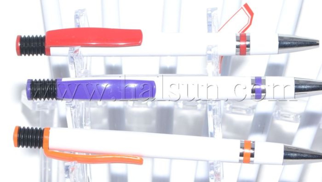 Promotional ballpoint pens with triple middle circle_HSPXH