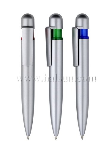 Short Ball Pens_ Silver barrel_Promotional Ball Pens_HSBFA5202A