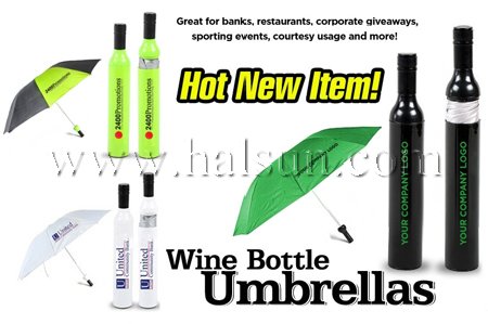 wine bottle umbrella