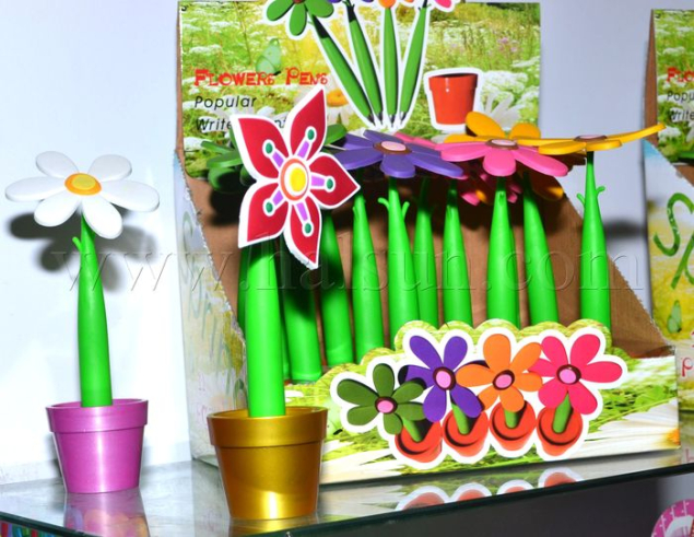 flower pens_ pen is sun flower shape