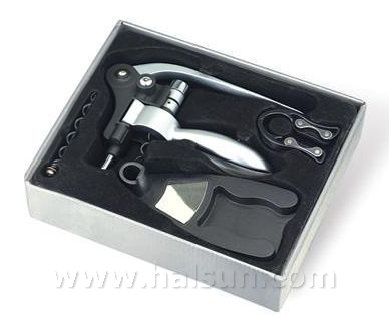 Wine Opener Gift Set-Corkscrew-HSWO8029-BOX
