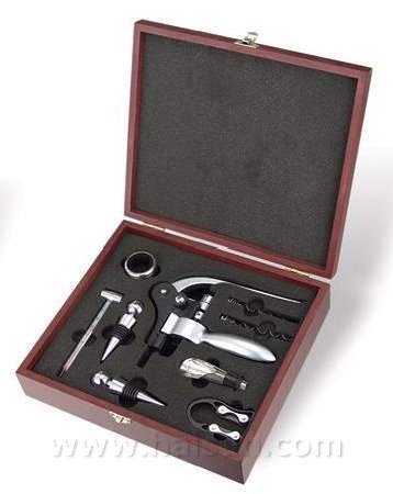 Wine Opener Gift Set-Corkscrew-HSWO8052-BOX