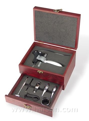 Wine Opener Gift Set-Corkscrew-HSWO8100-BOX