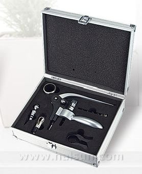 Wine Opener Gift Set-Corkscrew-HSWO8131-BOX_Aluminum Box