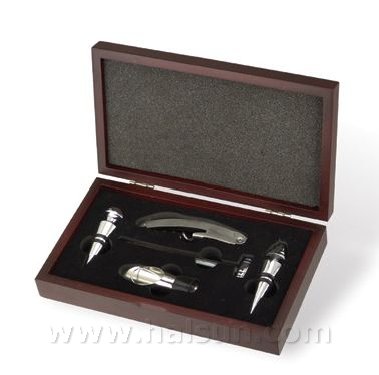 Wine Opener Gift Set-Corkscrew-HSWO8208-BOX