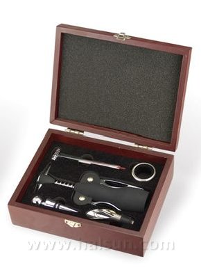 Wine Opener Gift Set-Corkscrew-HSWO8220-BOX
