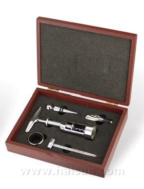 Wine Opener Gift Set-Corkscrew-HSWO8222-BOX