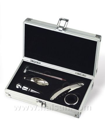 Wine Opener Gift Set-Corkscrew-HSWO8278-BOX_Aluminum Box