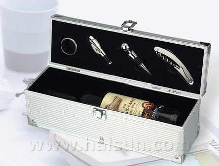 Wine Opener Gift Set-Corkscrew-HSWO8661-BOX_Aluminum Box