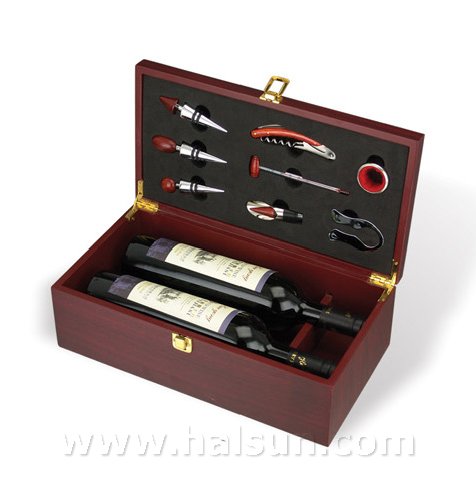 Wine Opener Gift Set-Corkscrew-HSWO8702-BOX