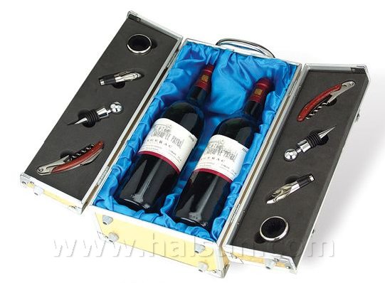 Wine Opener Gift Set-Corkscrew-HSWO8733-BOX_Aluminum Box