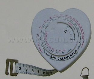 Hear shape BMI tape measure_HSBMI-heart